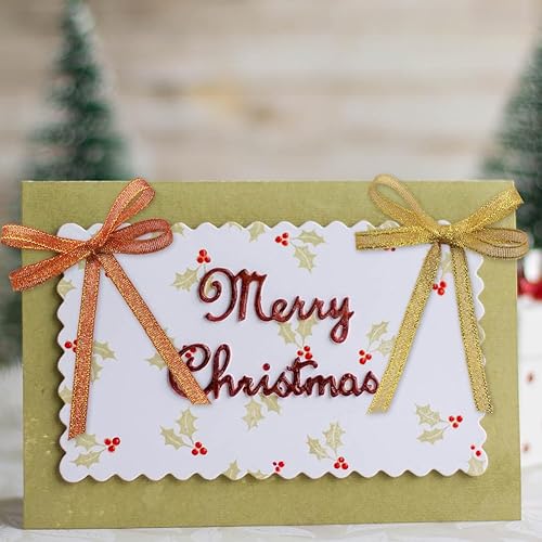 Miniatura 7 de 10 rollos de cinta dorada de 250 yardas para envolver regalos, cintas metálicas con purpurina de 14 pulgadas (10 colores) para Navidad, vacaciones,