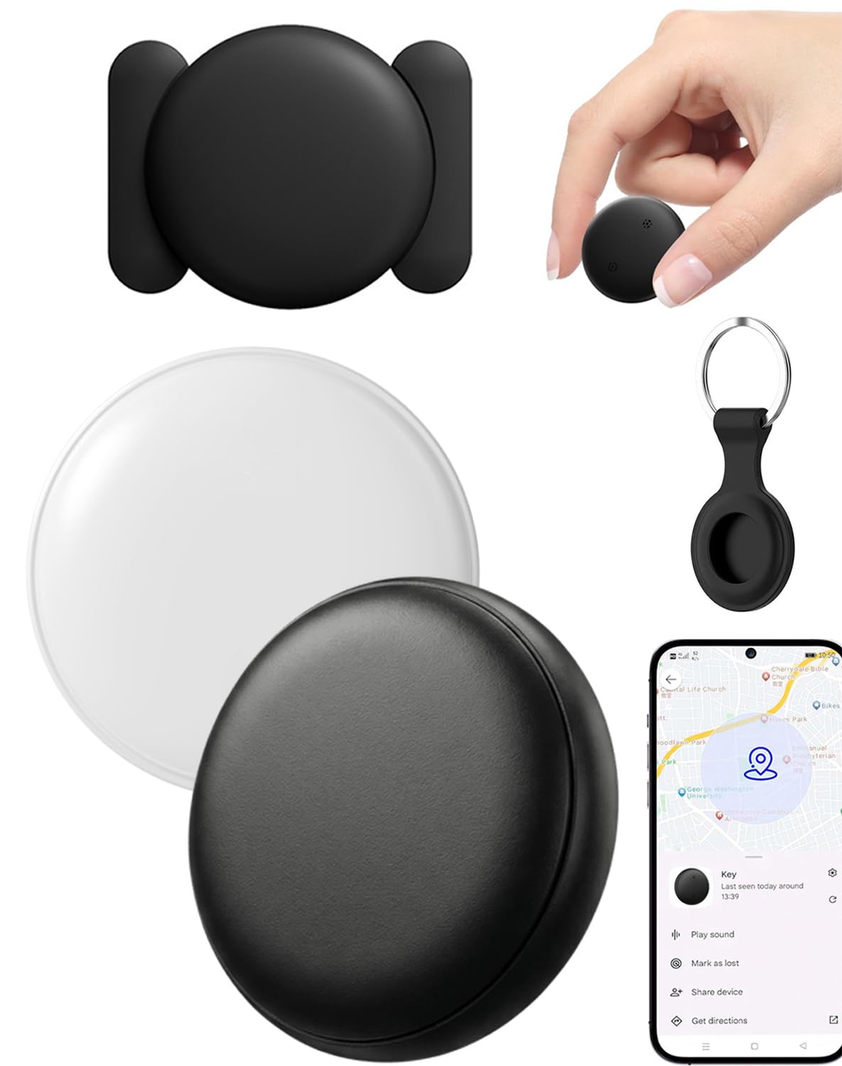 Vitivie Traceur GPS, Conception Compacte, Localisation Mondiale en Temps Réel