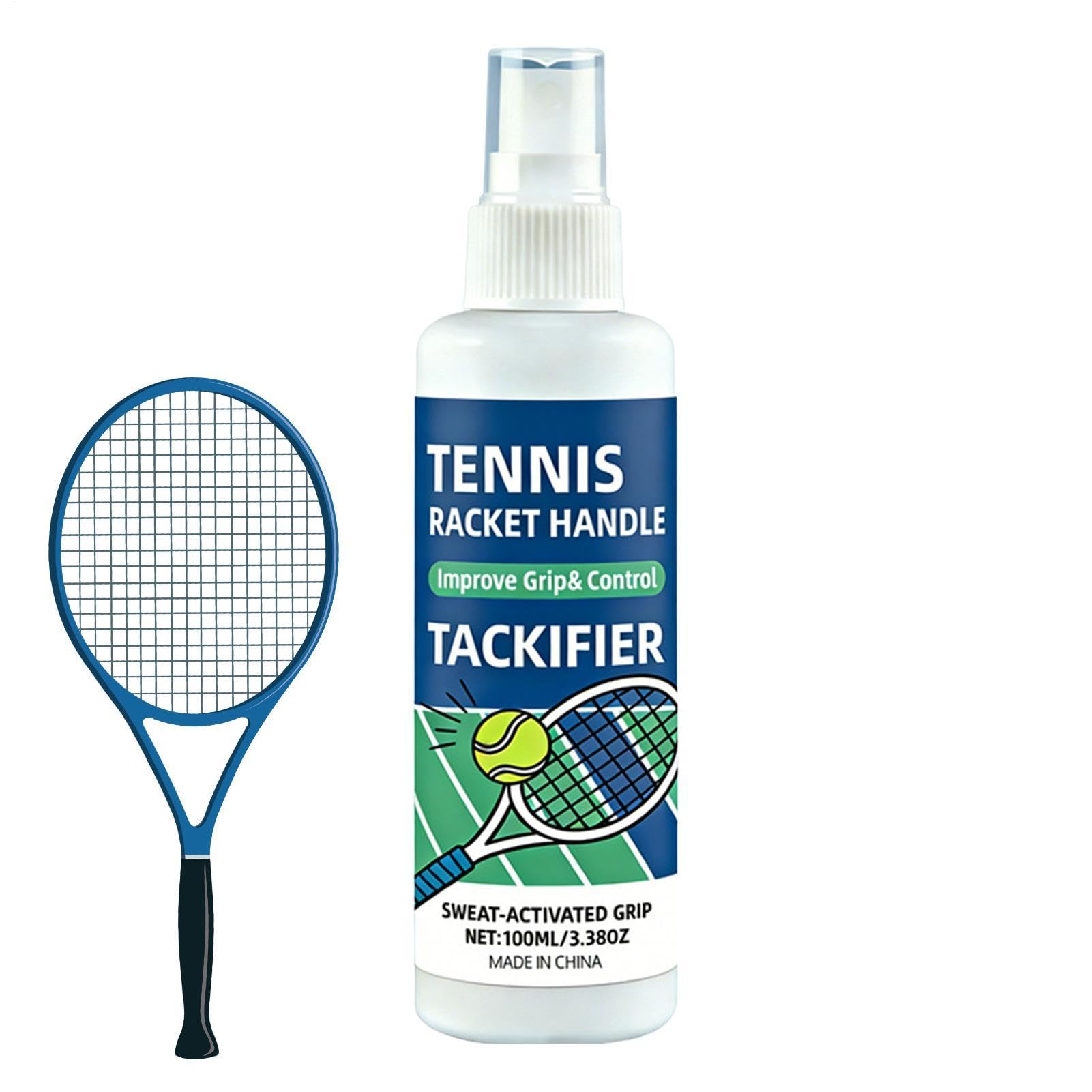Sports Grip Spray - Enhance Control And Maximize Grip, 100ml Long-Lasting Fast-Acting Traction Boost | Tennis Hand Grips Enhancer Spray For Badminton Baseball Golf Fitness Court Competition Tournament