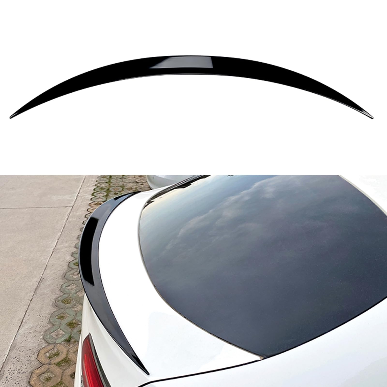 Alerón trasero para maletero para Mercedes Benz GLC Coupe C253 GLC260/300 2016-2022 AMG