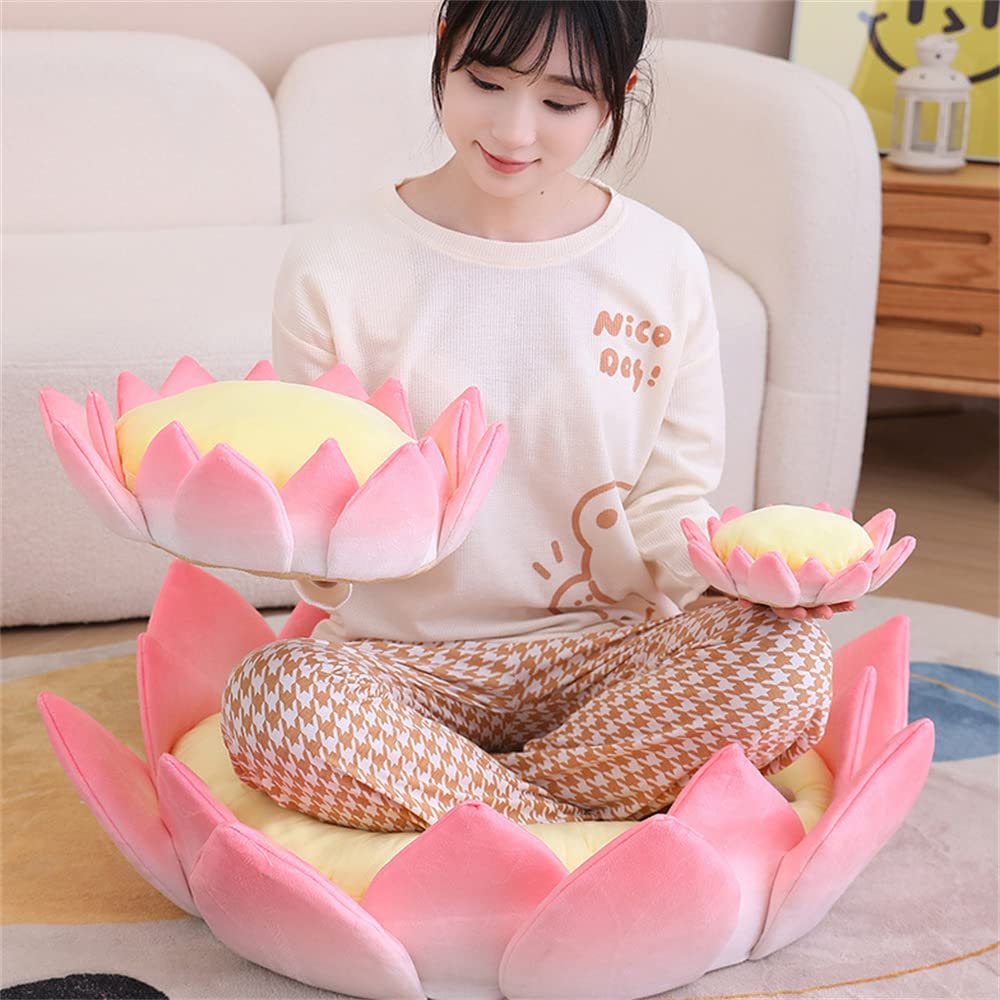 Amazon.com: chislim Lotus Shaped Floor Pillow Cushion,Buddhist
