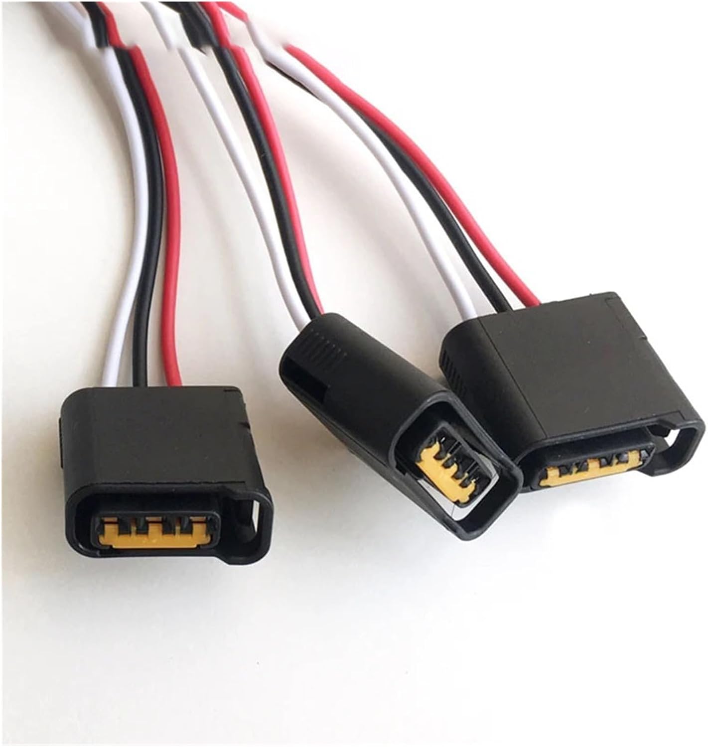 3 Pin Auto Ignition Coil Plug Wire Harness Waterproof Female Connector FW-C-D3F-B DJ7038FA-2.3-21(Size:10 Pcs)