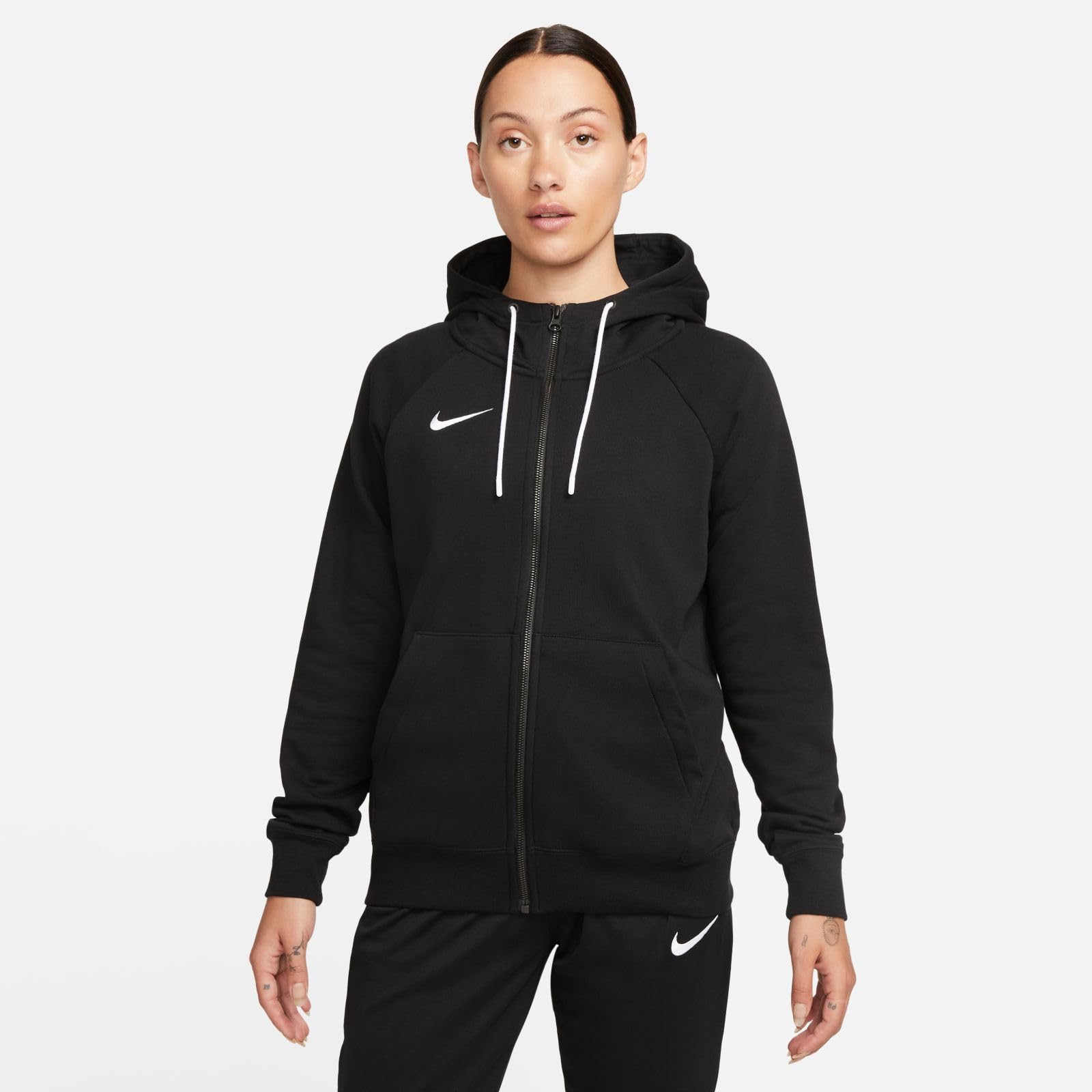 Nike Damen W Nk FLC Park20 Fz Hoodie Sweatshirt (1er Pack)