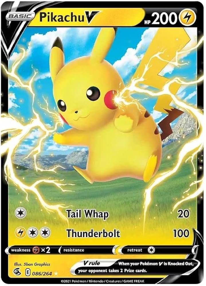 Pikachu V トレーディングカード Pikachu V (promo Swsh061 - Karty Pokemon TCG ﻿ na Allegro