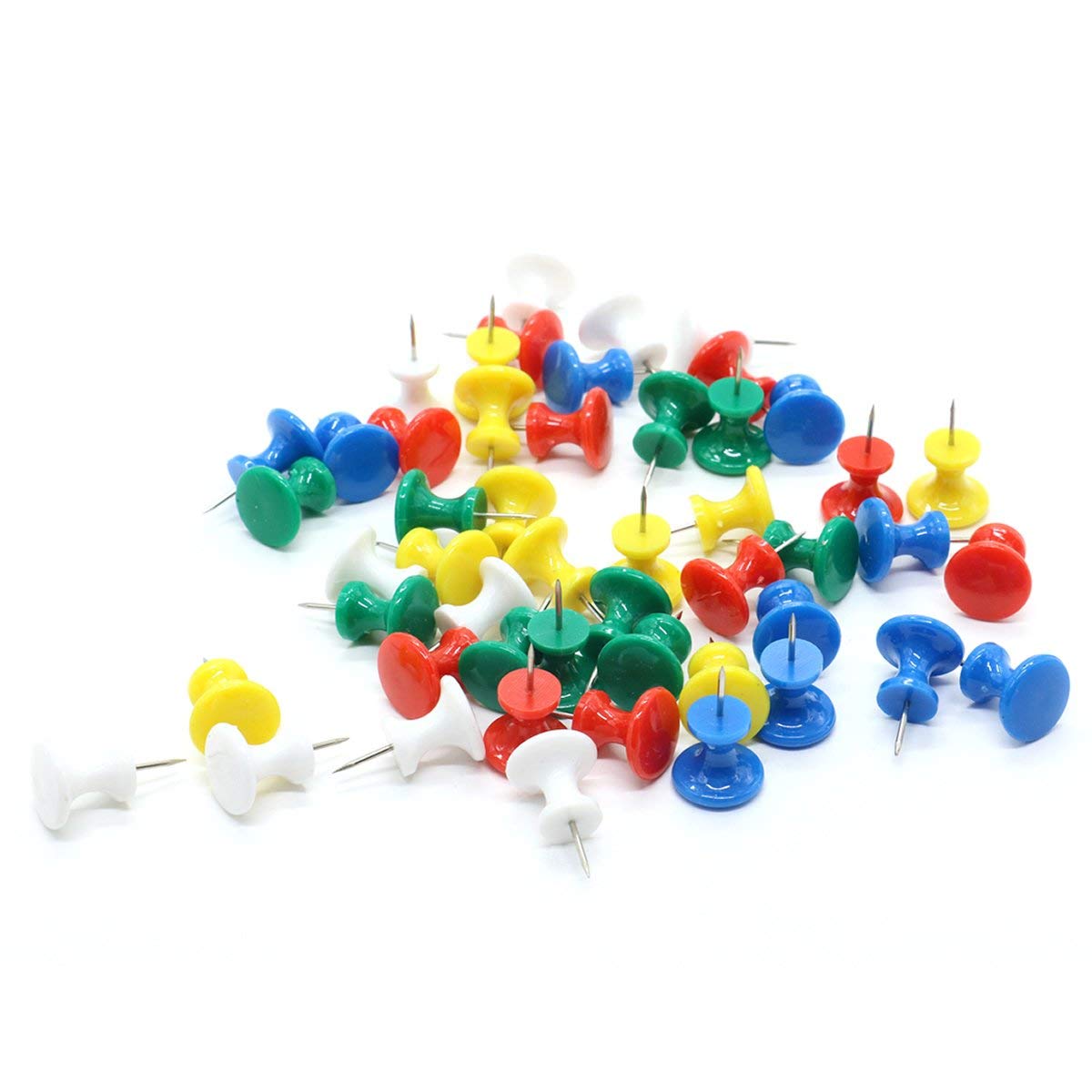 Buy MEANTOBE 200PACK Push Pins MultiColor Thumb Tacks Plastic
