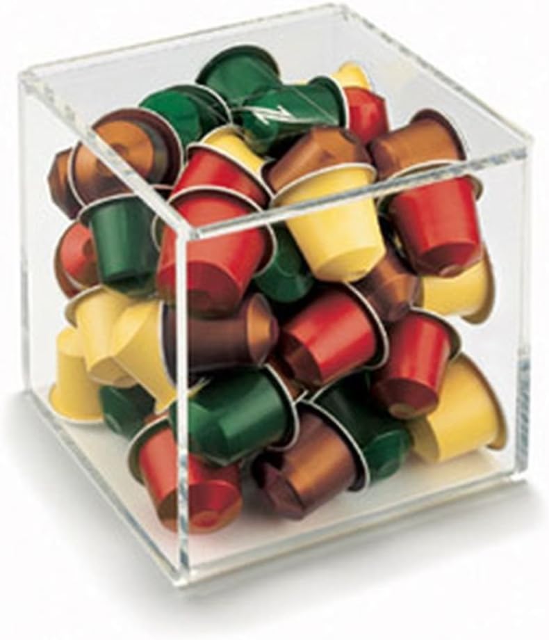 Cube Capsule Dispenser Nespresso - Glass Collection