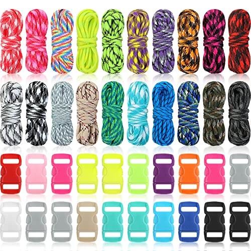 Kit Paracorde 550 pour bracelets cordons de survie et porte-clés