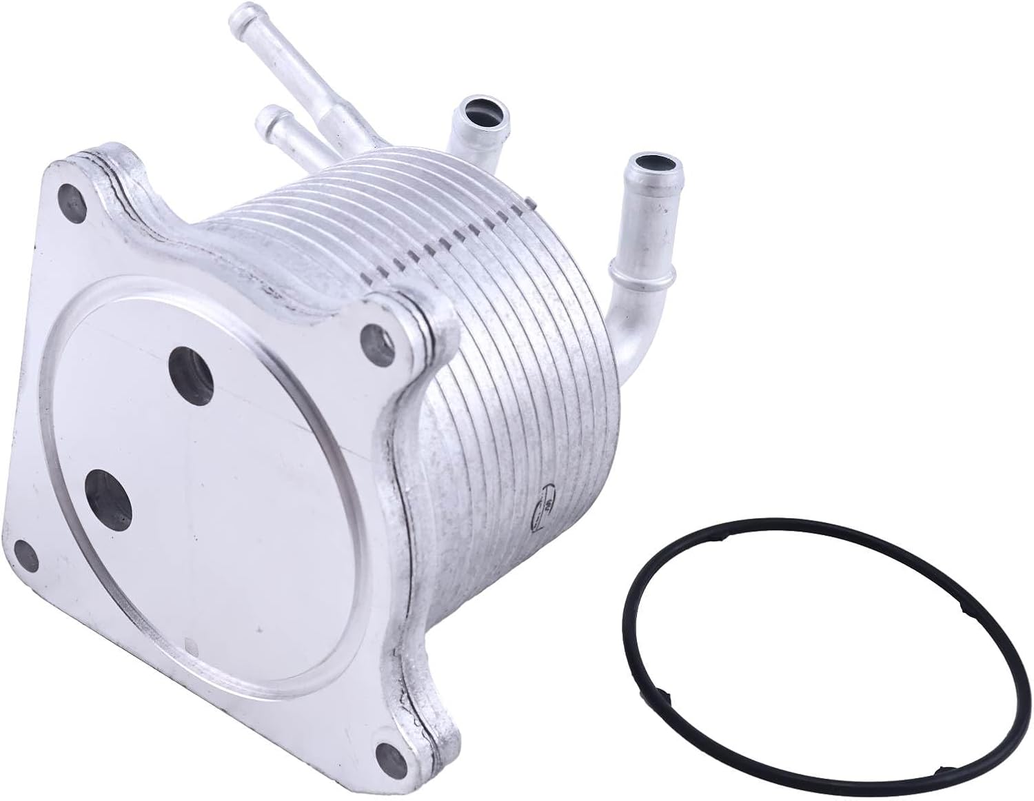 Engine Oil Cooler 2920A141 68025160AA Compatible with Jeep 2007-2017 Compass Patriot for Mitsubishi 2008-2013 Outlander 2013-2017 Outlander Sport 2008-2017 Lancer L4 2.0L/2.4L