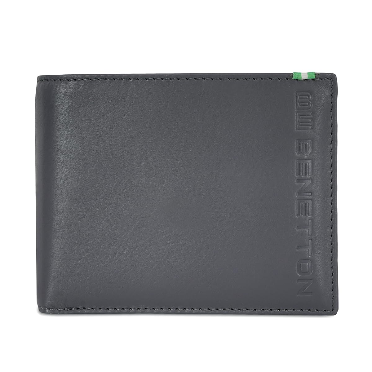 Leather Ridge Men Passcase Wallet - Grey, No. of Card Slots - 12-image-34
