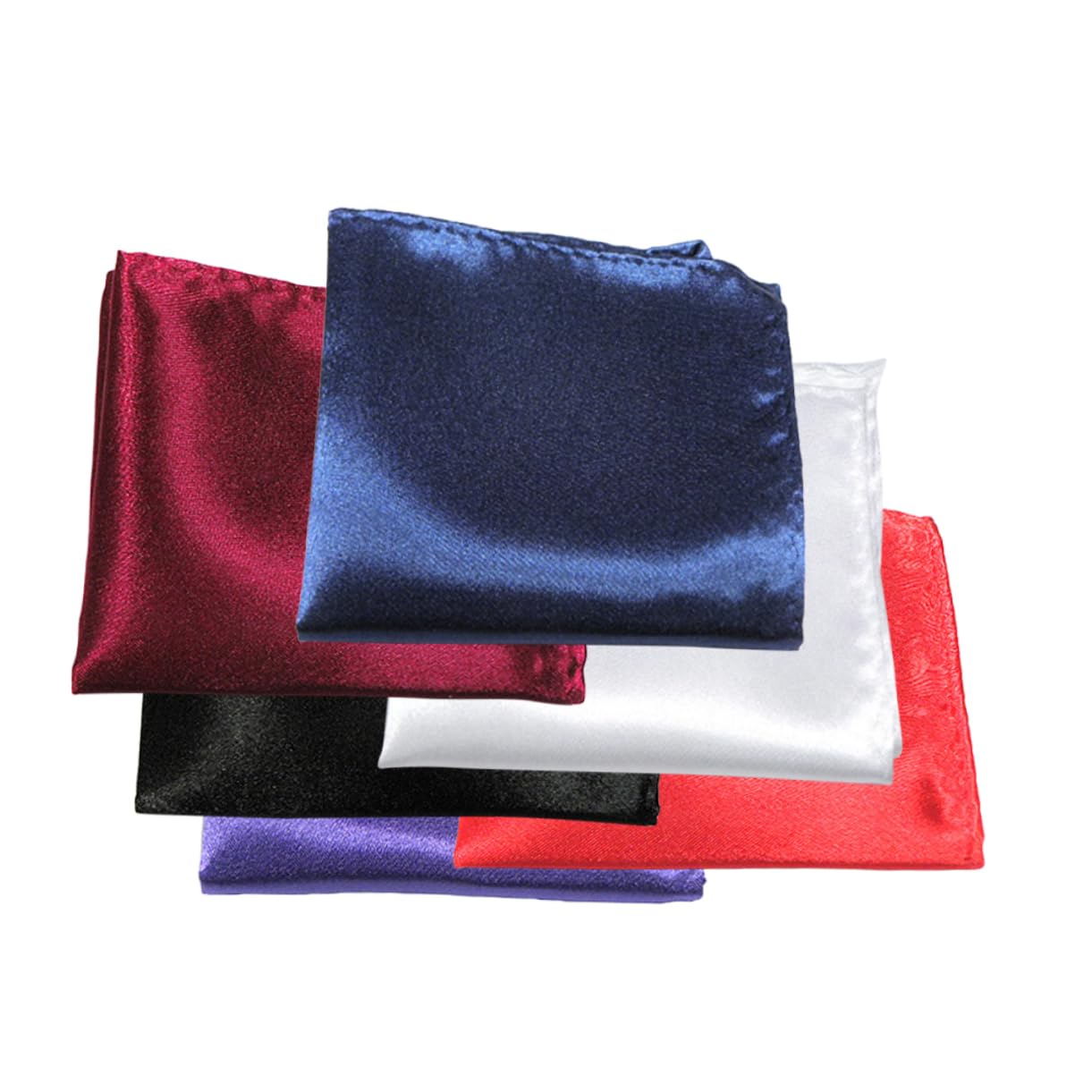 TOVINANNA 6 Pack Men's Pocket Squares Scarf Pockets Floral Pocket Squares Suit Handkerchief for Men Wedding Handkerchief Gentleman's Fashi