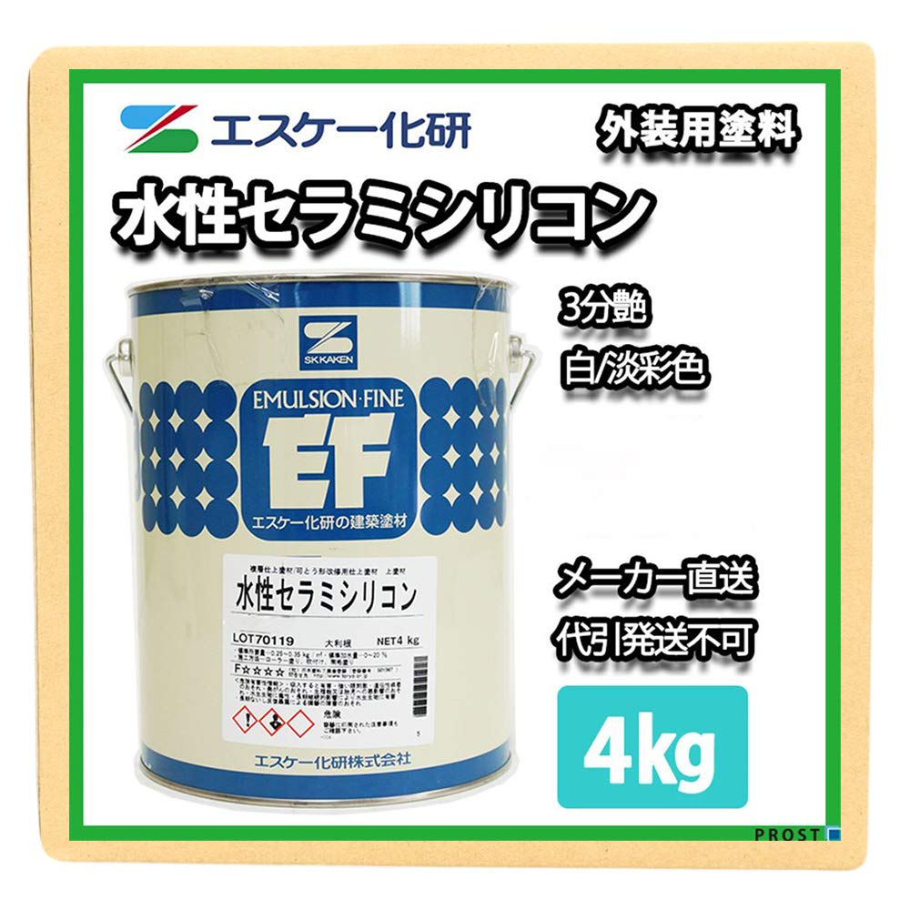 水性セラミシリコン 16kg 艶消し 淡彩色 SR-103 エスケー化研 水性セラミシリコン 16kg 艶消し 淡彩色 SR-103 エスケー化研
