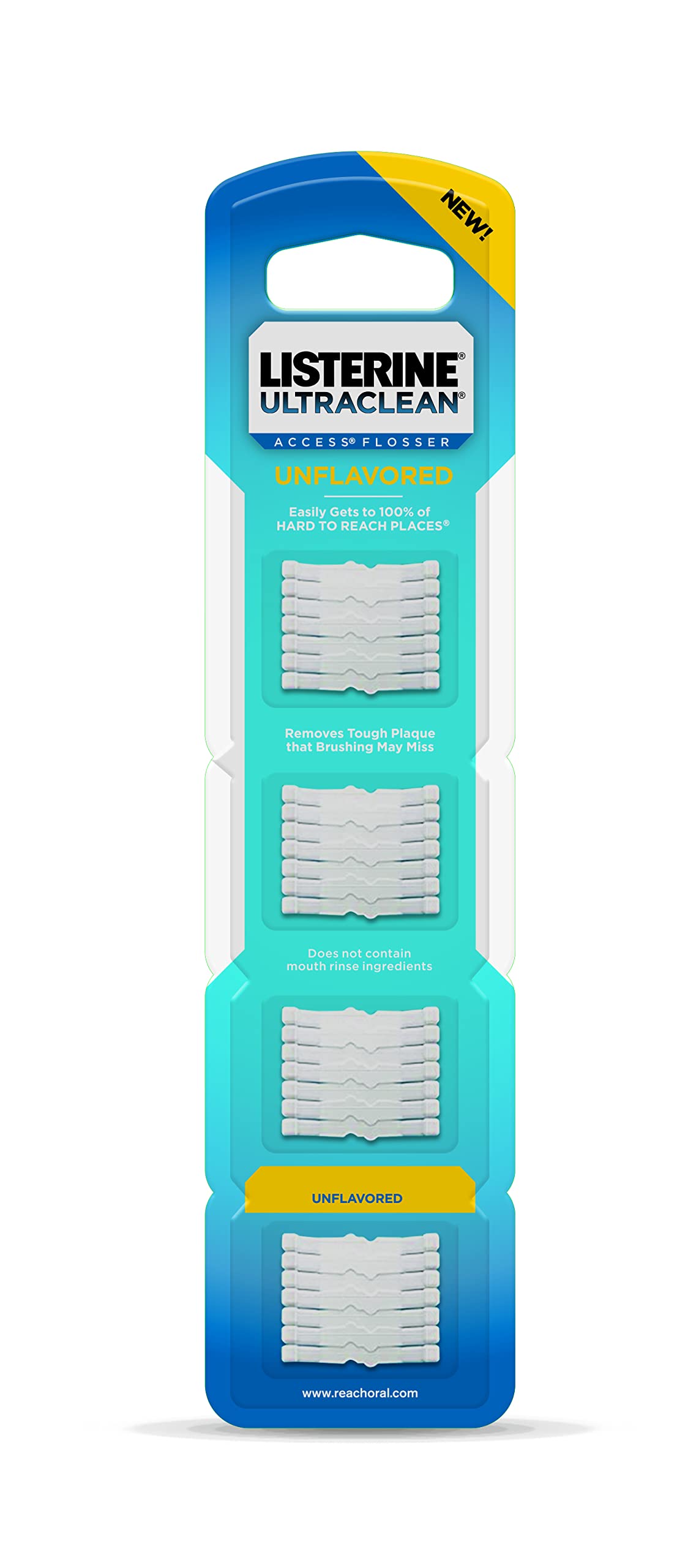 Buy Listerine Ultraclean Access Disposable SnapOn Dental Flosser