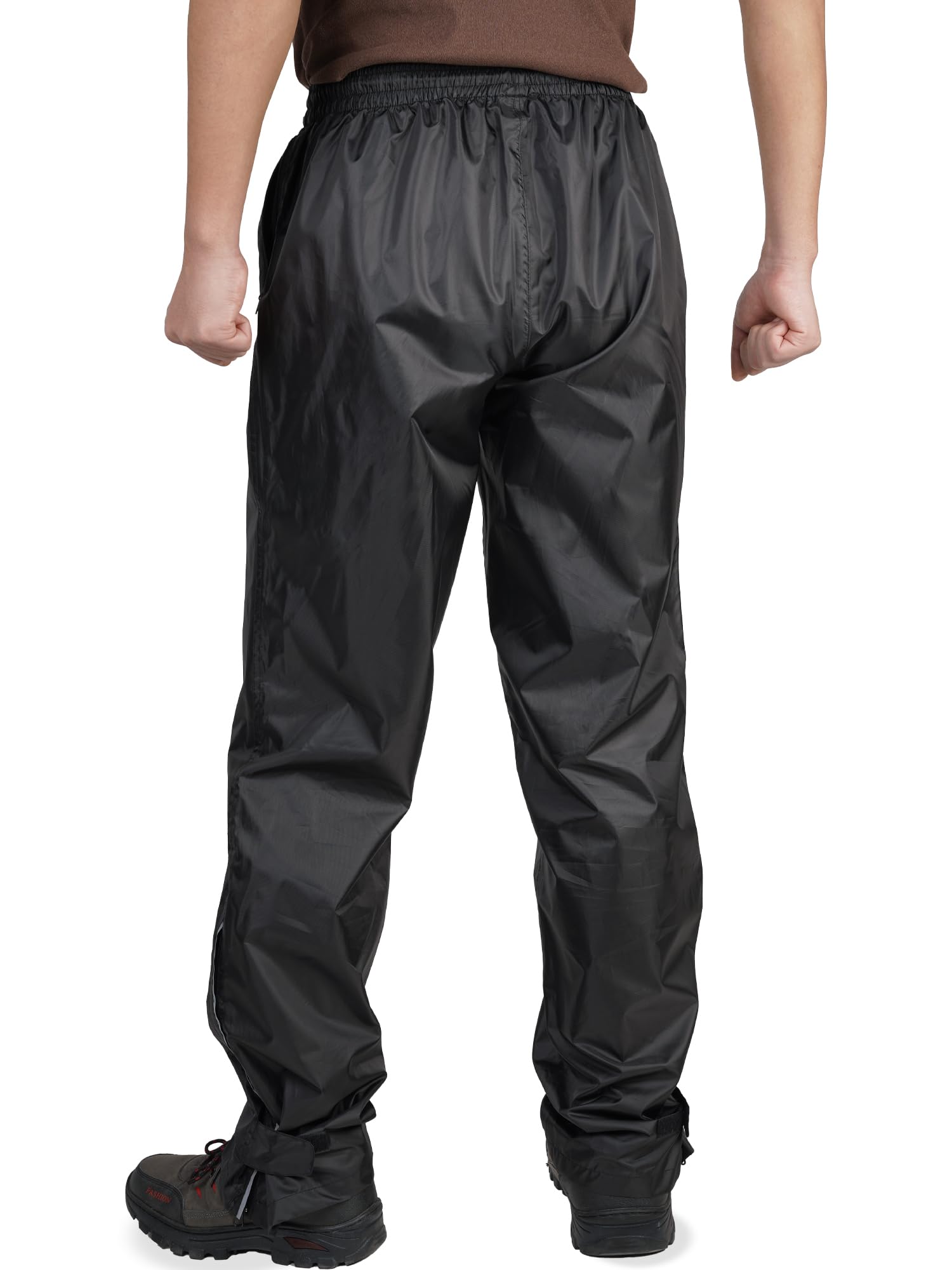 Tofern Pantalon de Pluie Homme Femme Mixte Polyvalent Imperméabilité 5000 Léger Pliable pour Randonnée Ski Escalade Moto Cyclisme
