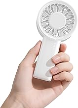 HandFan Handheld Mini Fan, Next Generation Small Fans Portable [8.5H Runtime] with Powerful High Speed Turbo Motor, USB Rechargeable, Pocket Design for Travel/Summer/Concerts/Lash, Gifts for Women