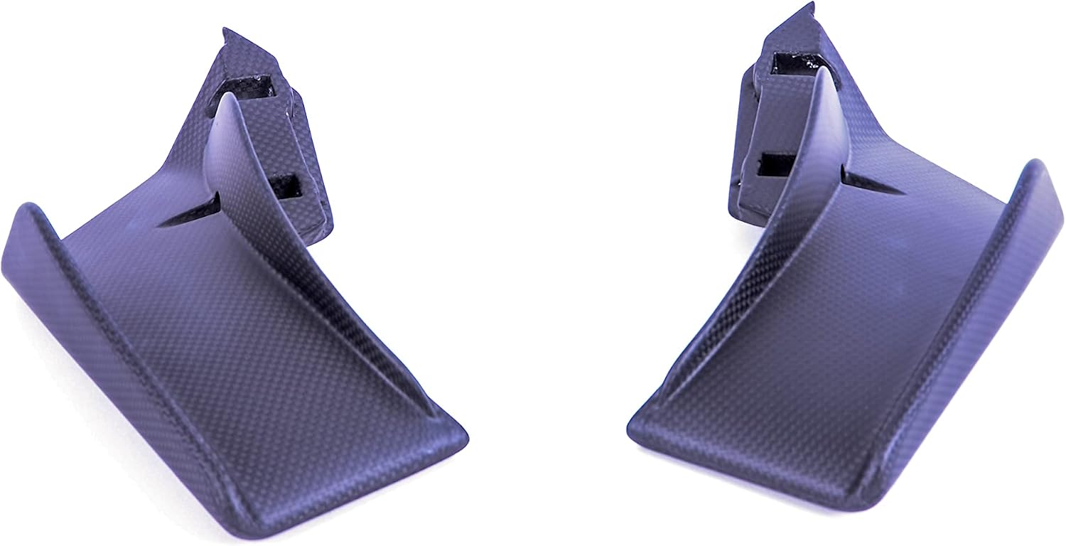 Bestem Carbon Fiber Side Winglets Lower Matte for 2020 2025 Ducati Streetfighter V4/V4 S