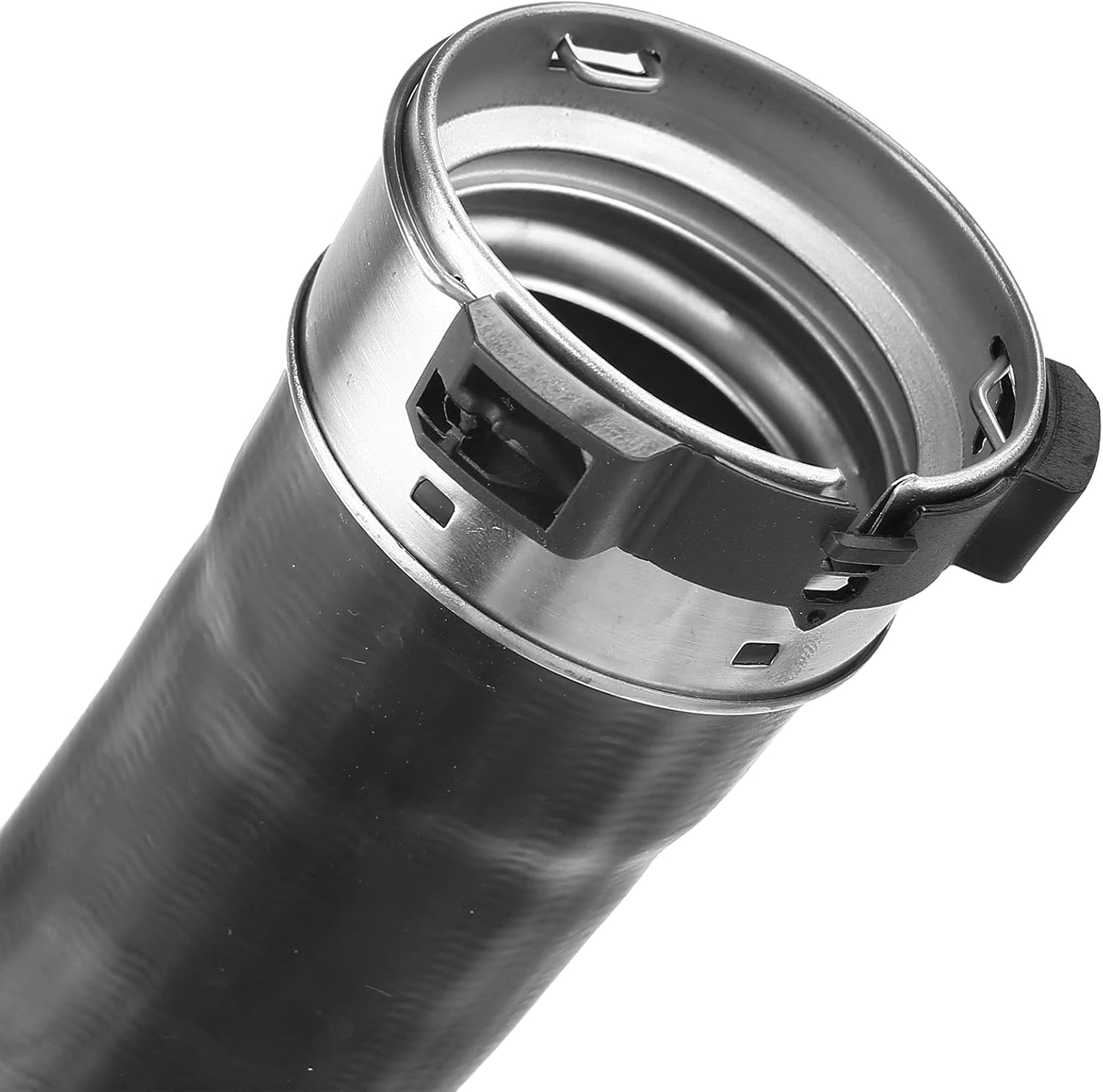 A-Premium Turbocharger Intercooler Hose Compatible with Mercedes-Benz W166 Series GLE300d 2016 L4 2.1L Turbocharged, with Clamps, Replace# 1665280100