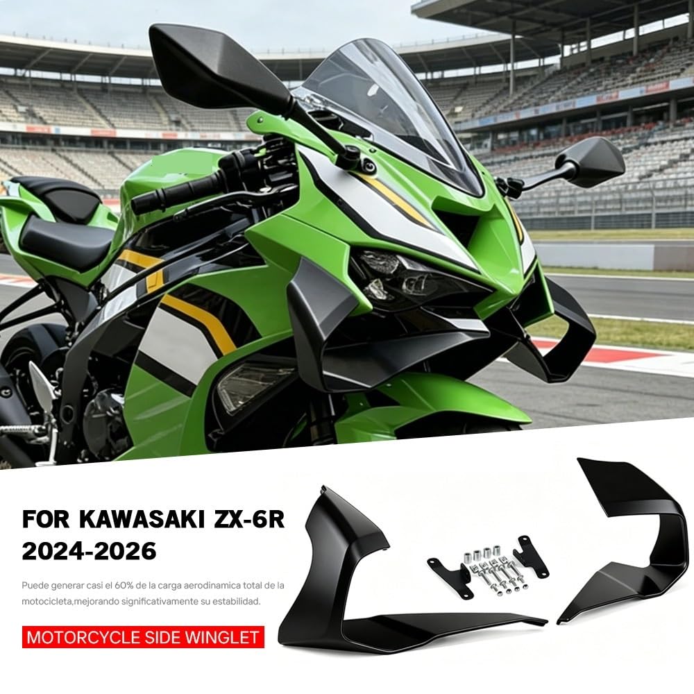Wingletów Motocyklowych Do Zx6r ZX-6R GP 2024-2026 Aerodynamiczne Winglety Motocykla