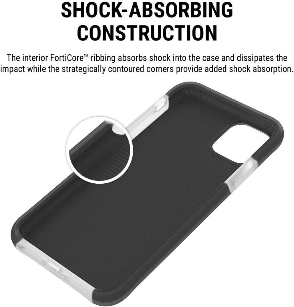 Buy 1 get 1 Apple iPhone 11 Pro Max Incipio Aerolite Case-Black/Clear