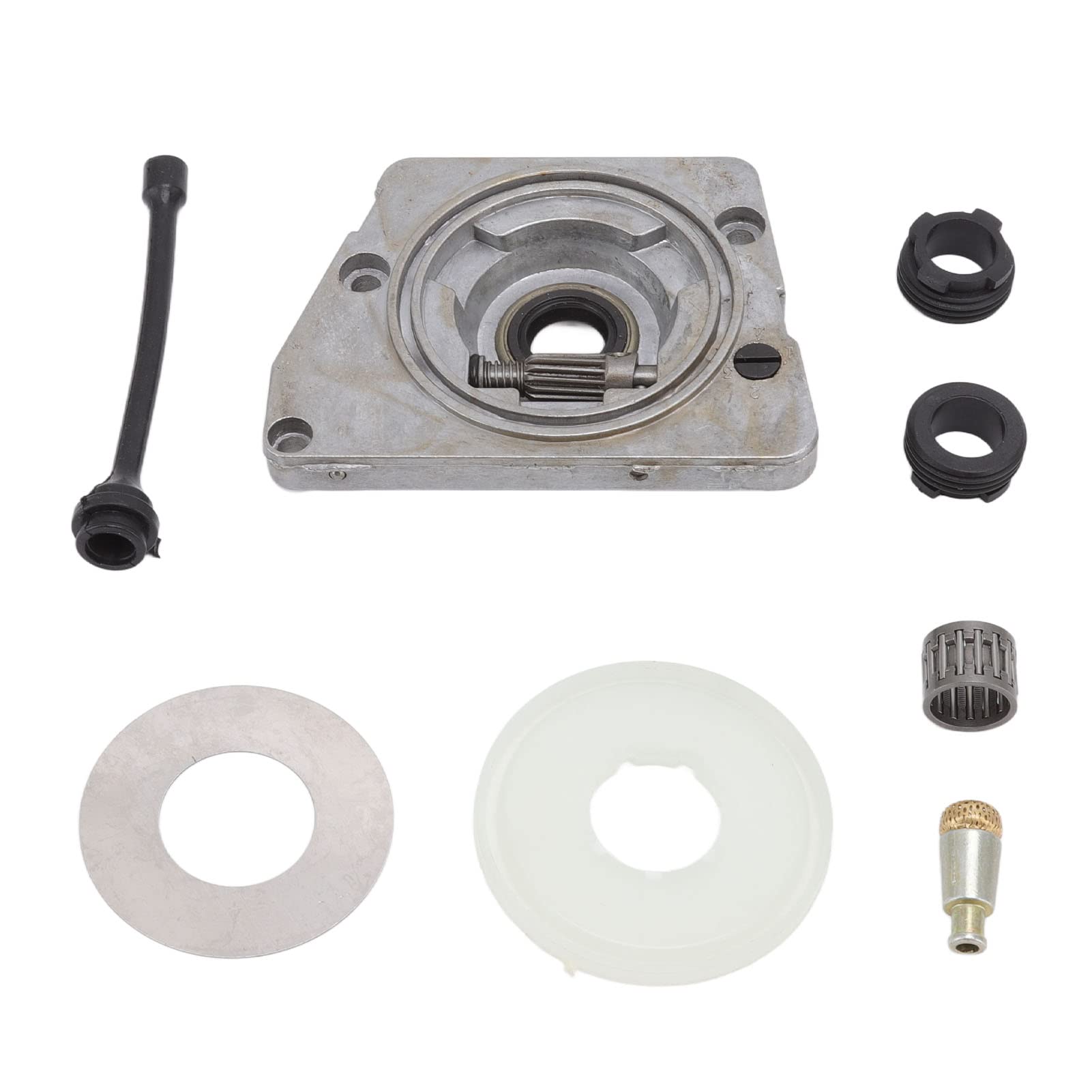 Kit Pompe à Huile avec Engrenage à Vis Sans Fin Compatible avec Tronçonneuse Husqvarna 61 66 266 268 266XP 268XP 272XP - Pièces de Rechange