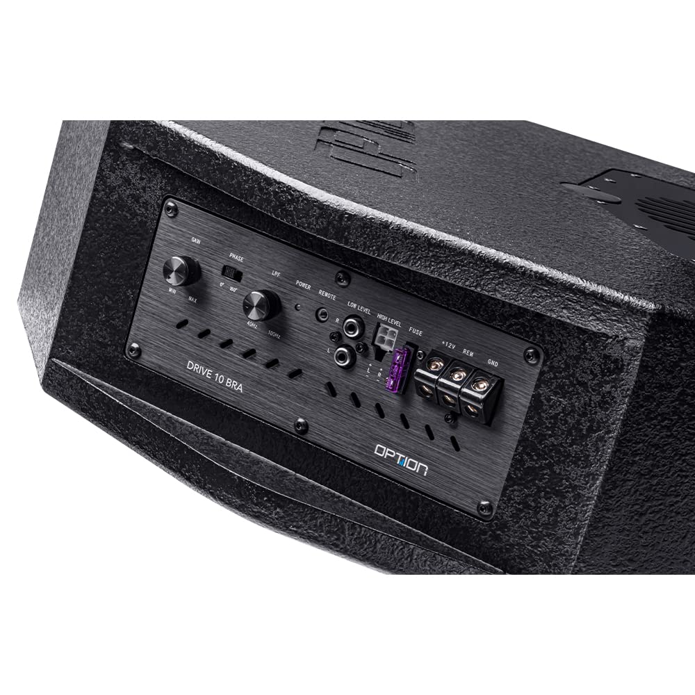 Option DRIVE10BRA - 25cm Aktiver Subwoofer für die Reserveradmulde (300 Watt)