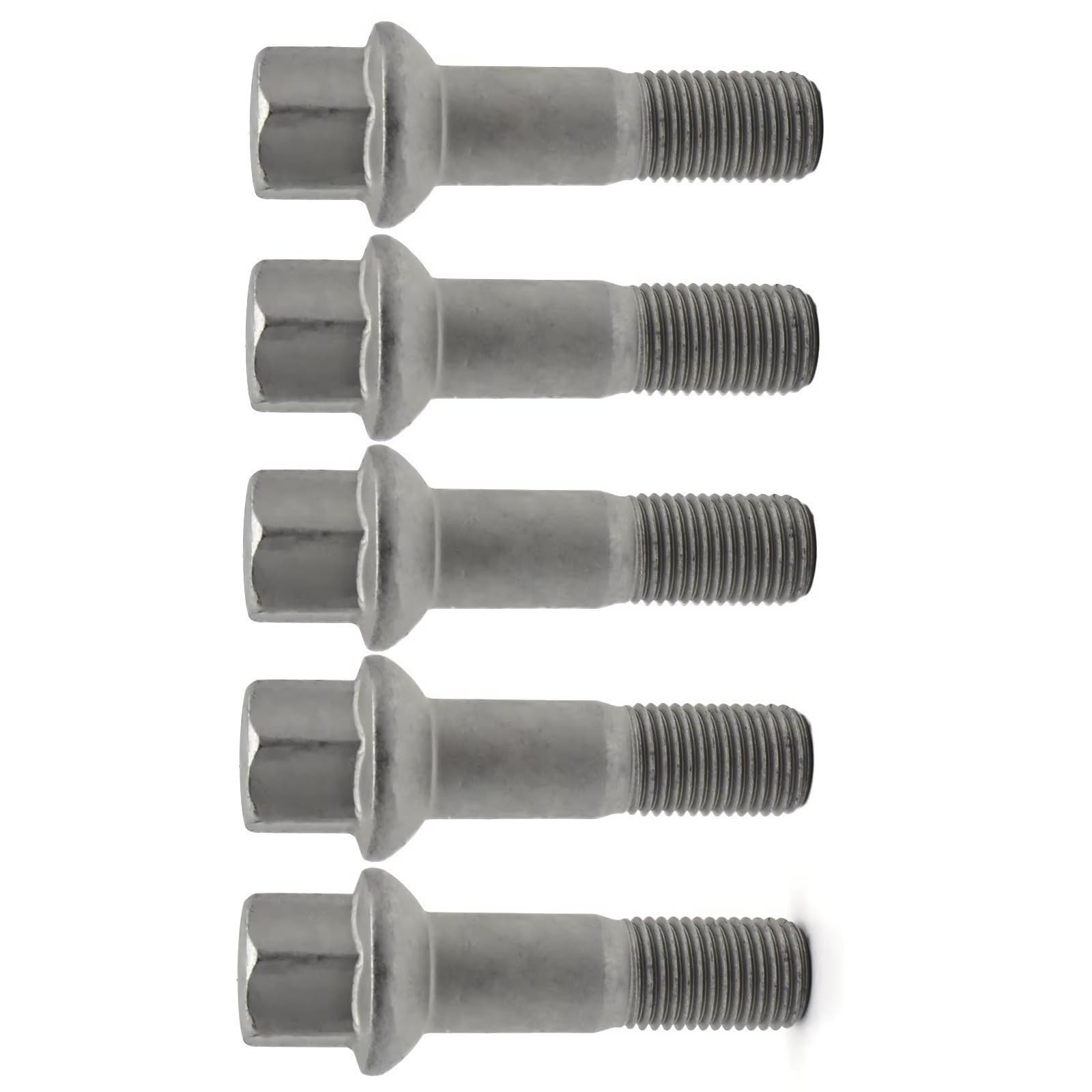 Bulloni ruota auto Compatibile Con Benz Per S 280v W140 1993 1994 1995 1996 1997 1998 Set Da 5 Dadi Conici Per Cerchi In Lega OEM: 0009905307