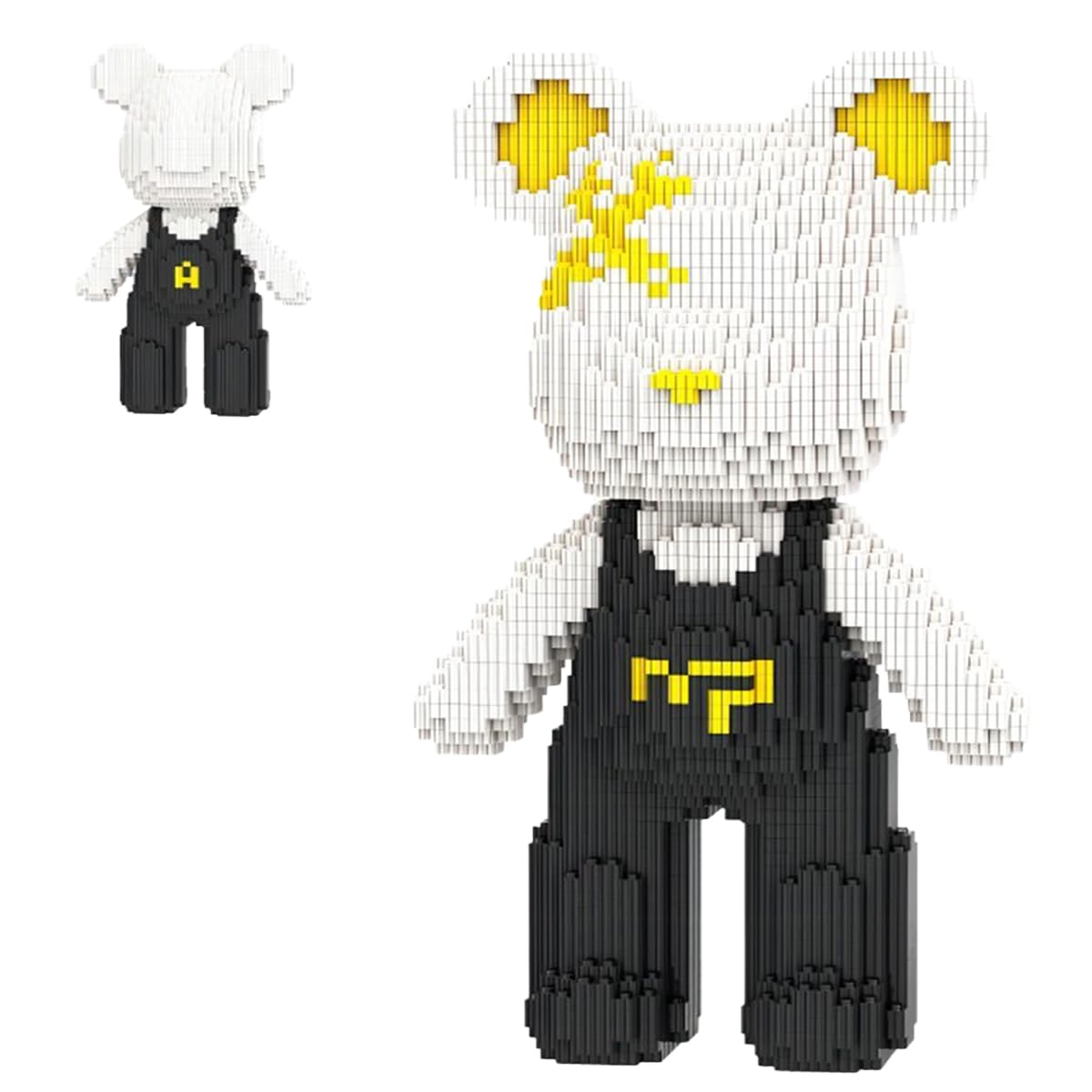 VIIOVOIIVPolar Bear Micro Building Blocks Set(4500Pieces) Music Bear Building Blocks Gift for Adult and Kid