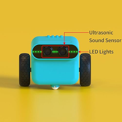 Miniatura 7 de ELECFREAKS - Kit de inicio de sensor de código de imagen interactivo microbit para microbit Nezha Kit y TPbot Car, kit de sensores de la serie