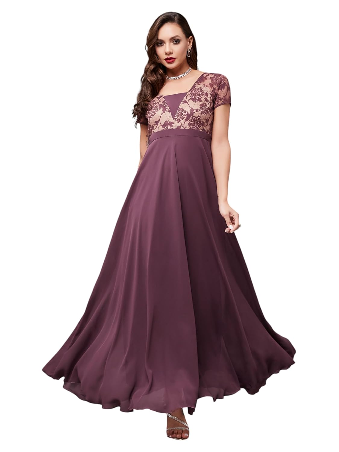 Miss Chase Women's Square Neck Raglan Sleeve Maxi Dress - Review, Price and Buying Guide