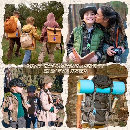 Mini brújulas para niños llavero pack 54 piezas miniatura 7
