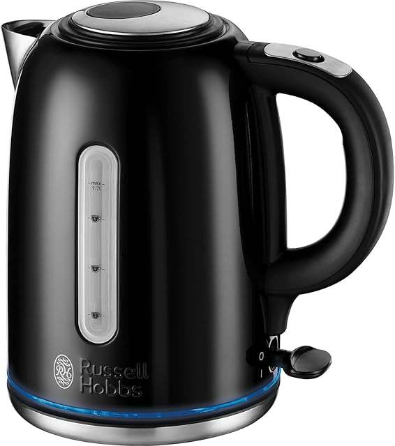 Russell Hobbs 20462 Quiet Boil Kettle, Black