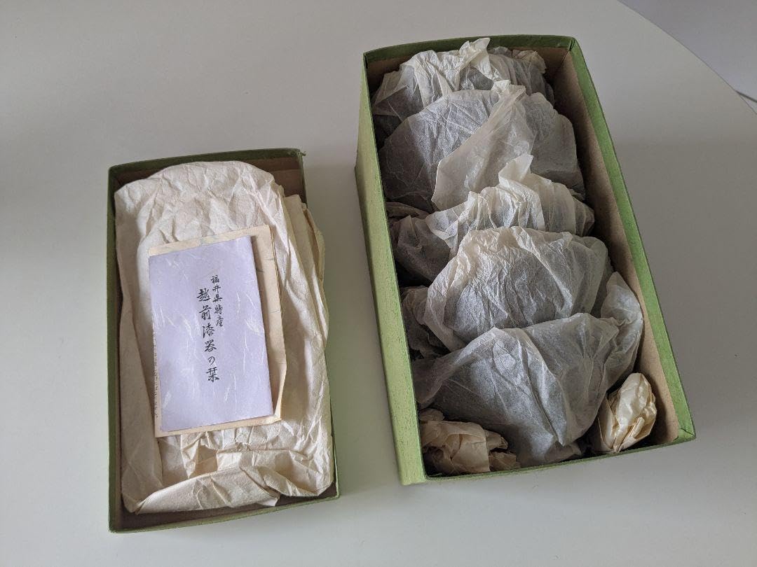 未使用】越前漆器【源伸堂】蒔絵付 吸物椀5客セット 共箱