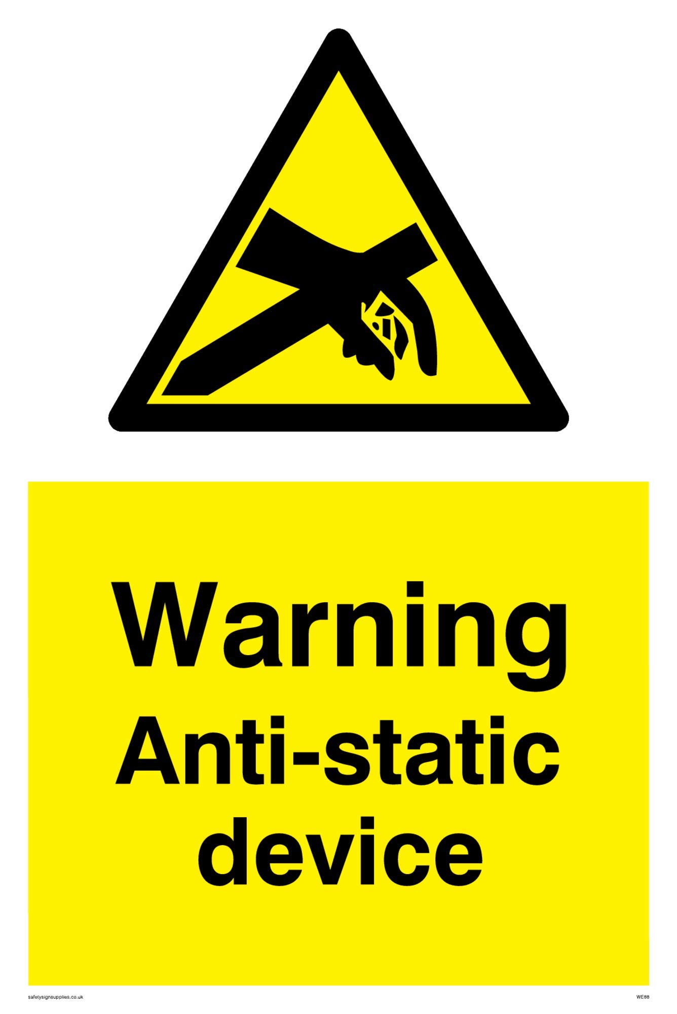 STOP Keime Schild - A6 Sicherheitsschild "Please Wait Here To Be Seen..." | 100x150mm, 3mm Starker Kunststoff, Selbstklebend | Für Praxis, Büro, Gastronomie
