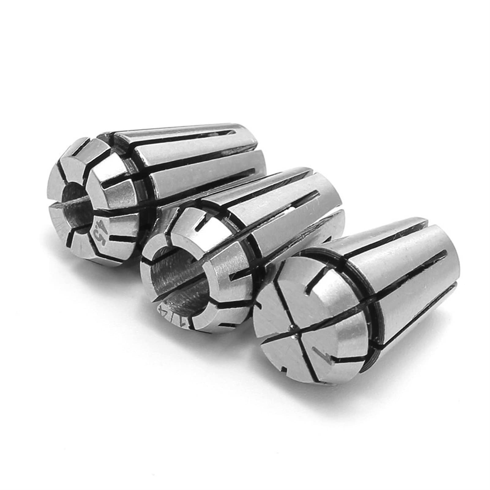 Uchwyt tokarski, 15 sztuk ER11 1-7mm Zestaw Collet CNC. Uchwyt narzędzi do narzędzia tokarki frezarskiej
