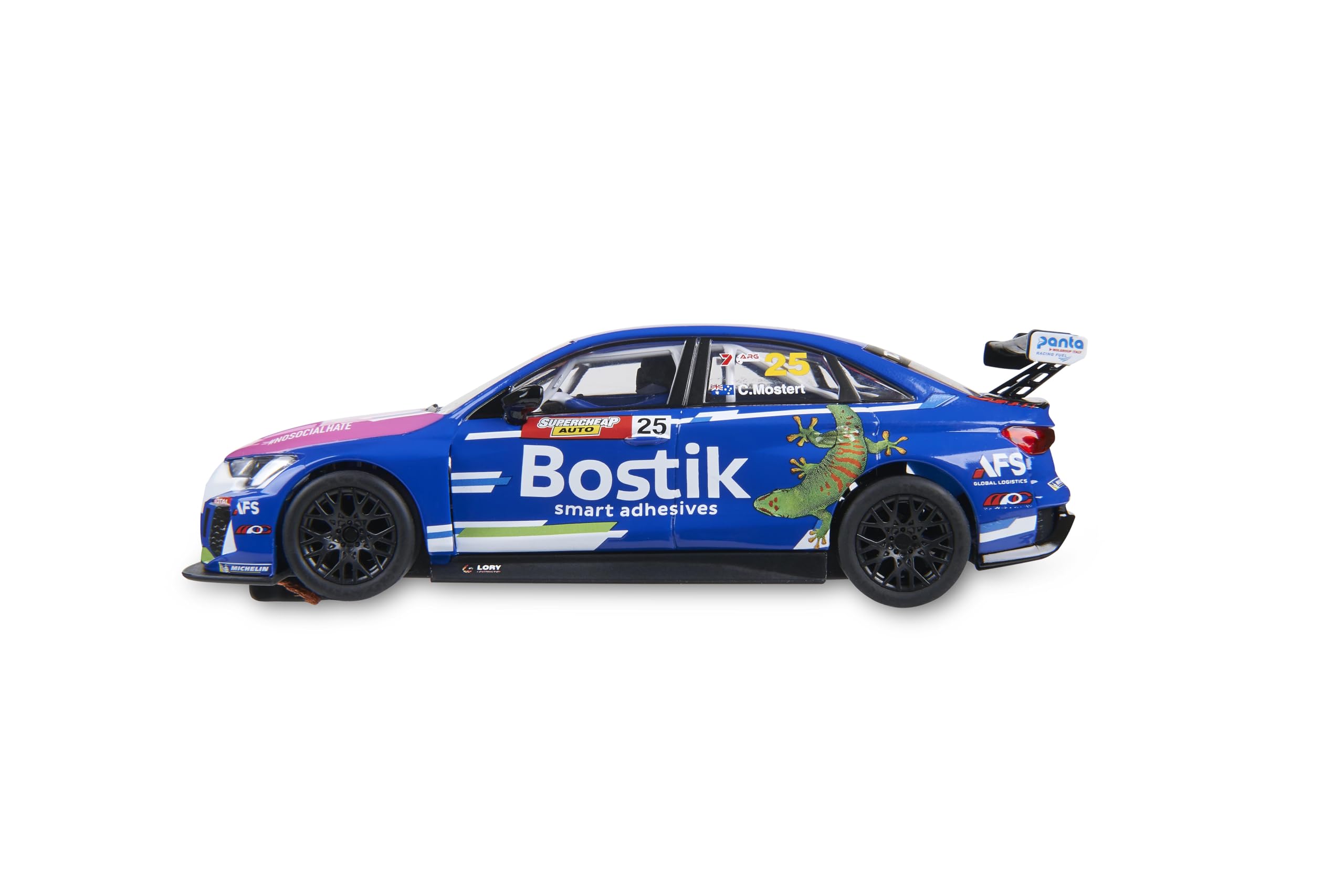 SCALEXTRIC - Oryginalny samochód wyścigowy - Skala 1:32 (Audi RS3 LMS TCR - Bostik)