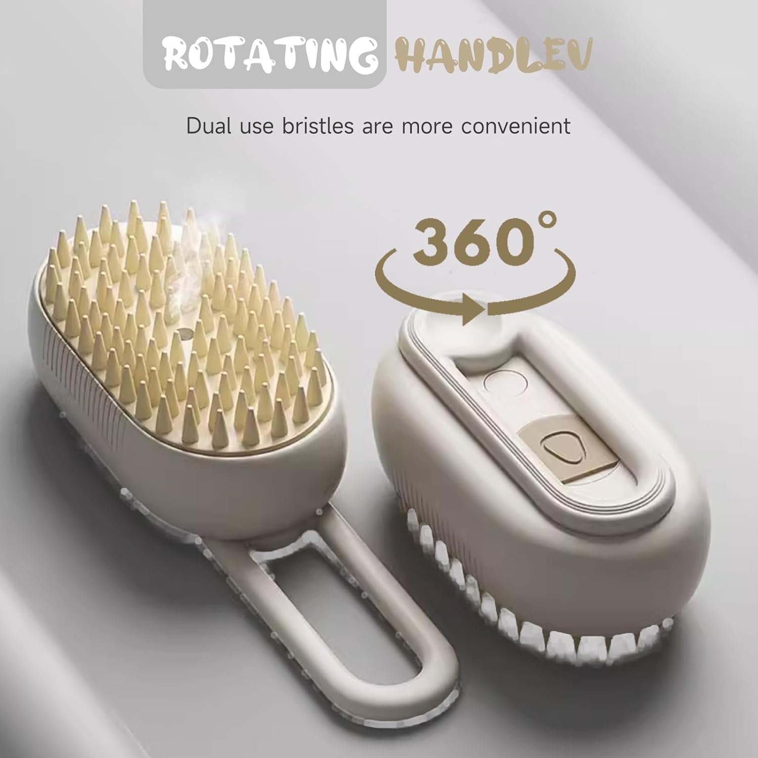 Cat Steam Brush, 3 in 1 Rechargeable Steamy Cat Dog Brush with Spray, Self Cleaning Steam Pet Tools, Multifunctional Cat Grooming Tool for Hair Removal, Massage, and Tangled Fur 7 61aBqNiFamL. AC SL1500