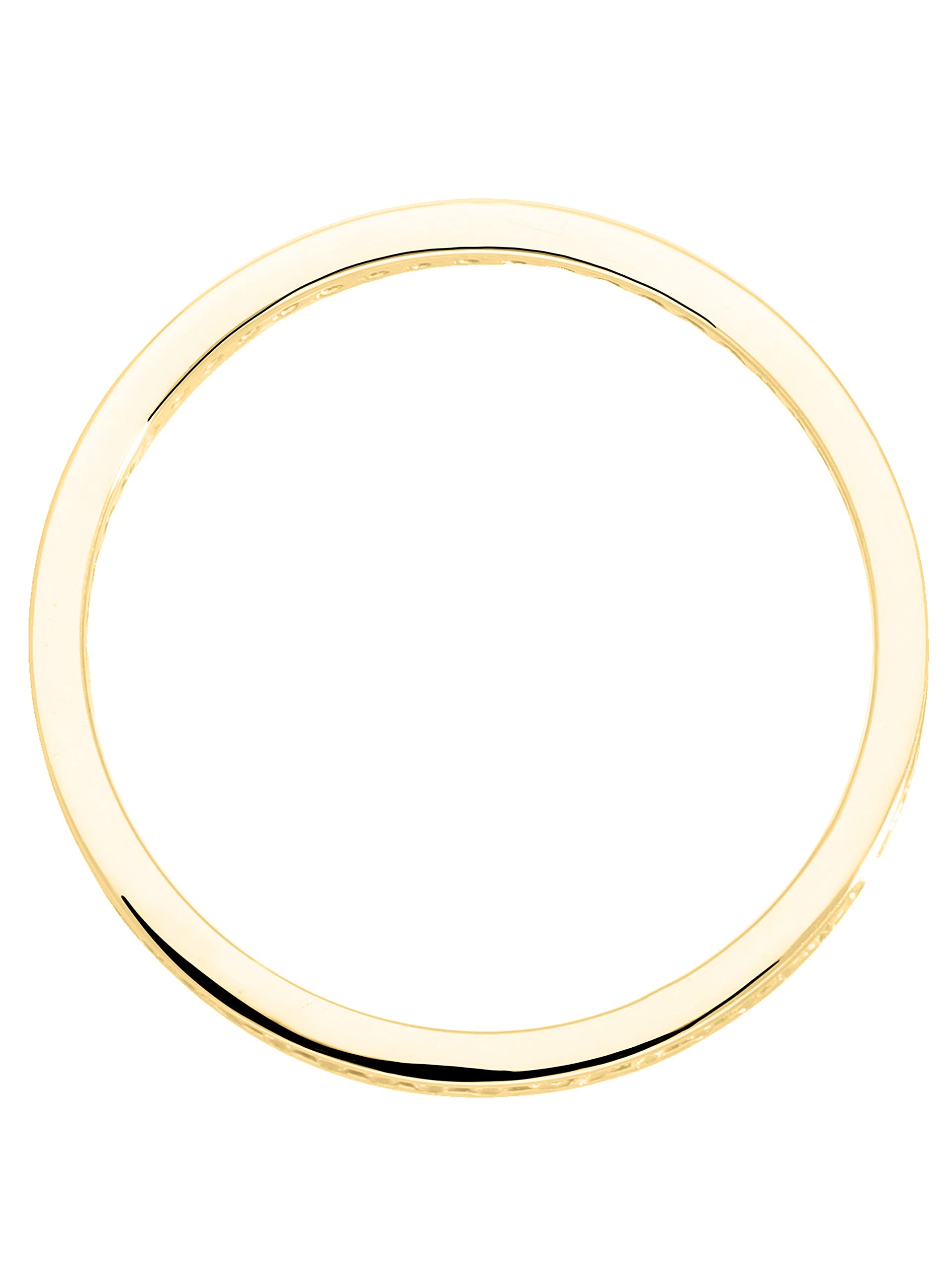 My Gold Damen Goldring Gold 333 Mit Zirkonia Echtes Gelbgold (8 Karat) Zart 3mm Damenringe Ewigkeitsring Cora MOD-07950
