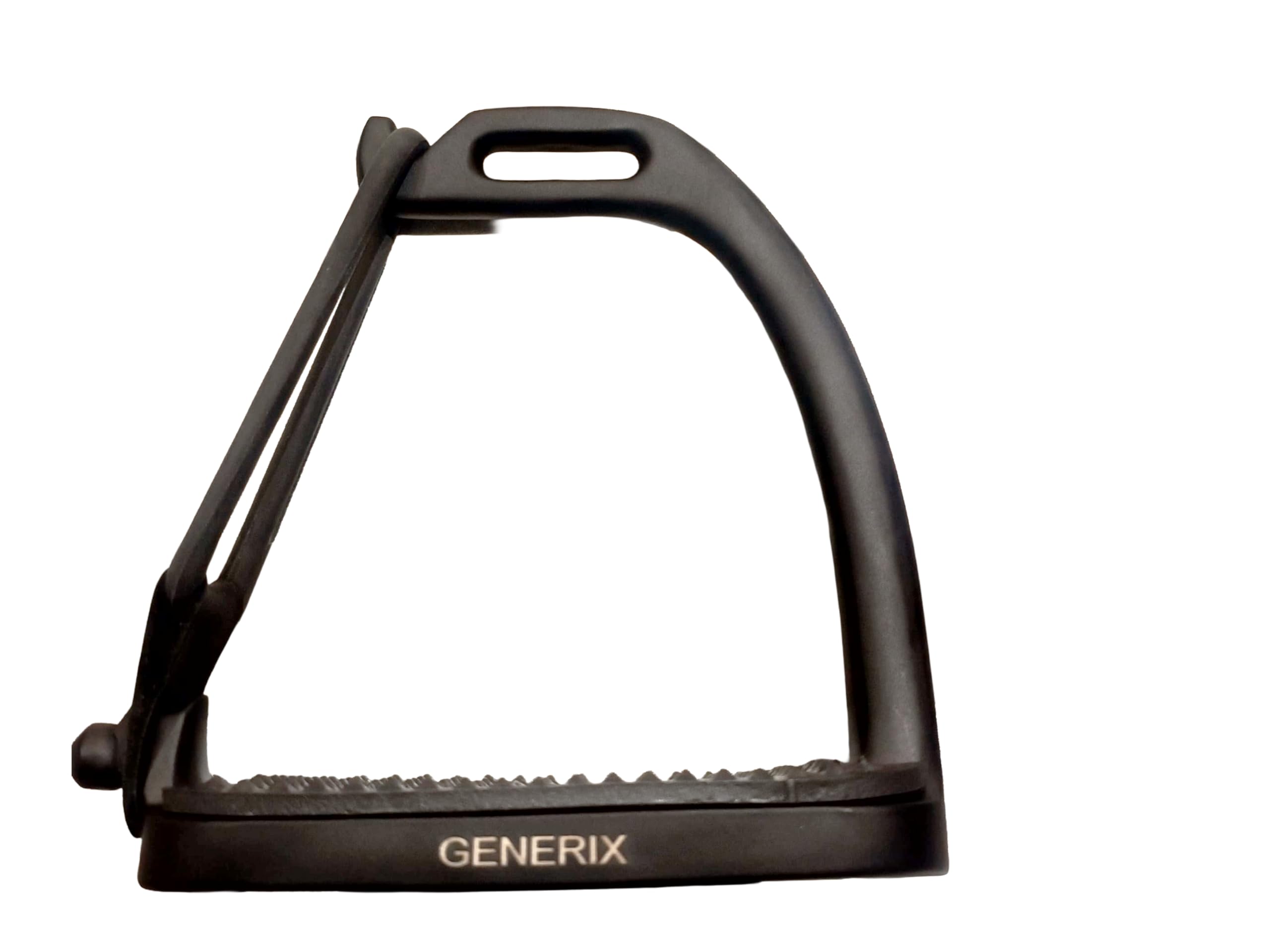 Horse Riding Safety Stirrups for English Saddle – Anti-Slip Lightweight Metal Stirrups for Adults – Durable Steel, Comfortable Support – Includes 2 Bonus Accent Bands (Black, 4.75”)