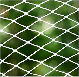 GEIRONV 18m Garden Decoration Net, Construction Protection Net Household Mesh Encryption Stair Protection Net Nylon Rope Net Protection Rope Net (Color : 5cm mesh, Size : 1 * 18m)