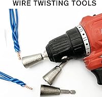 Vista 5 de SSRoirvbb Herramienta automática de torsión de alambre, pelador de cables de 2-6 vías, conector rápido, controladores para herramientas eléctricas