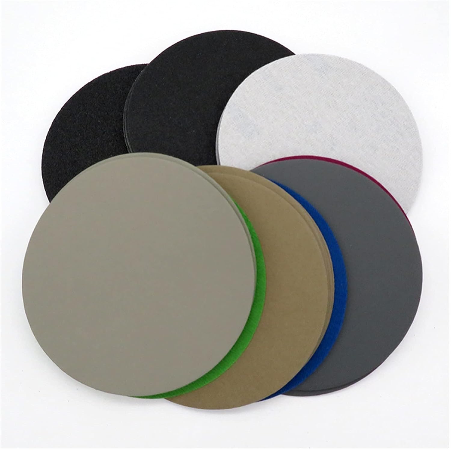 Sander Sandpaper 30pcs 150mm / 6" Inch Grit 60-1000 Water-dried Sandpaper Sheet Hook Ring Sandpaper Flocking Round Sandpaper Disc Sandpaper (Grit : 400)