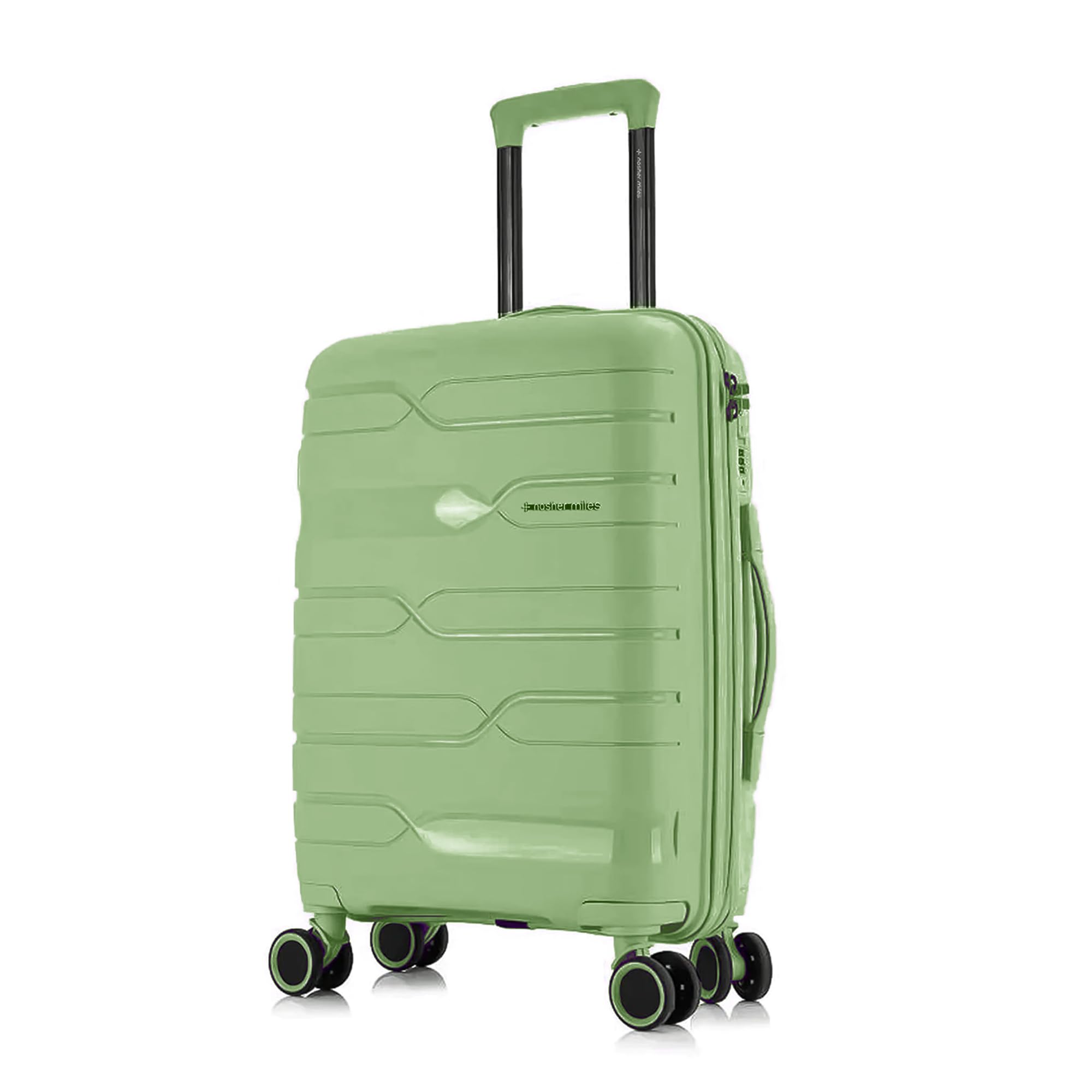Nasher Miles Paris Hard-Sided Polypropylene Cabin Luggage Avacado Green 20 Inch |55Cm 4 Spinner Wheels Trolley Bag (B0CVS9G5LX) Amazon Price History, Amazon Price Tracker