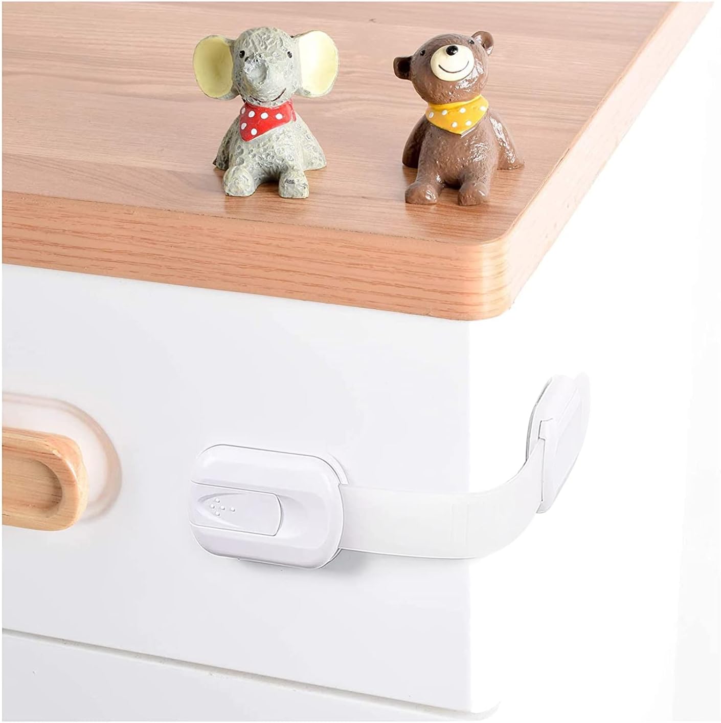 TUSUNNY Child Safety Cupboard Locks for Children, 6Pack Adjustable