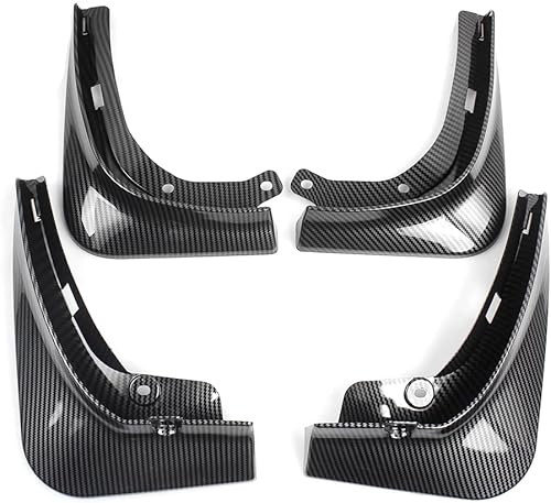 Tesla Model 3 - Solapas de barro sin perforación, protectores contra salpicaduras negros para Tesla Model 3 2017-2023, accesorios para guardabarros