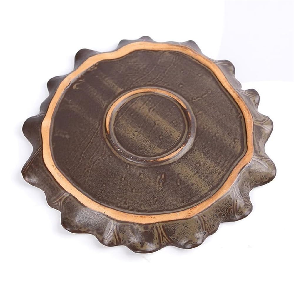 Versátil Platillo de cerámica for Modelado Flor Loto 9,4 Pulgadas