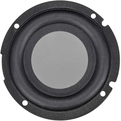 uxcell 2 pulgadas 2.244 in altavoz de bajo radiador pasivo de goma auxiliar placa de vibración subwoofer reparación de bricolaje