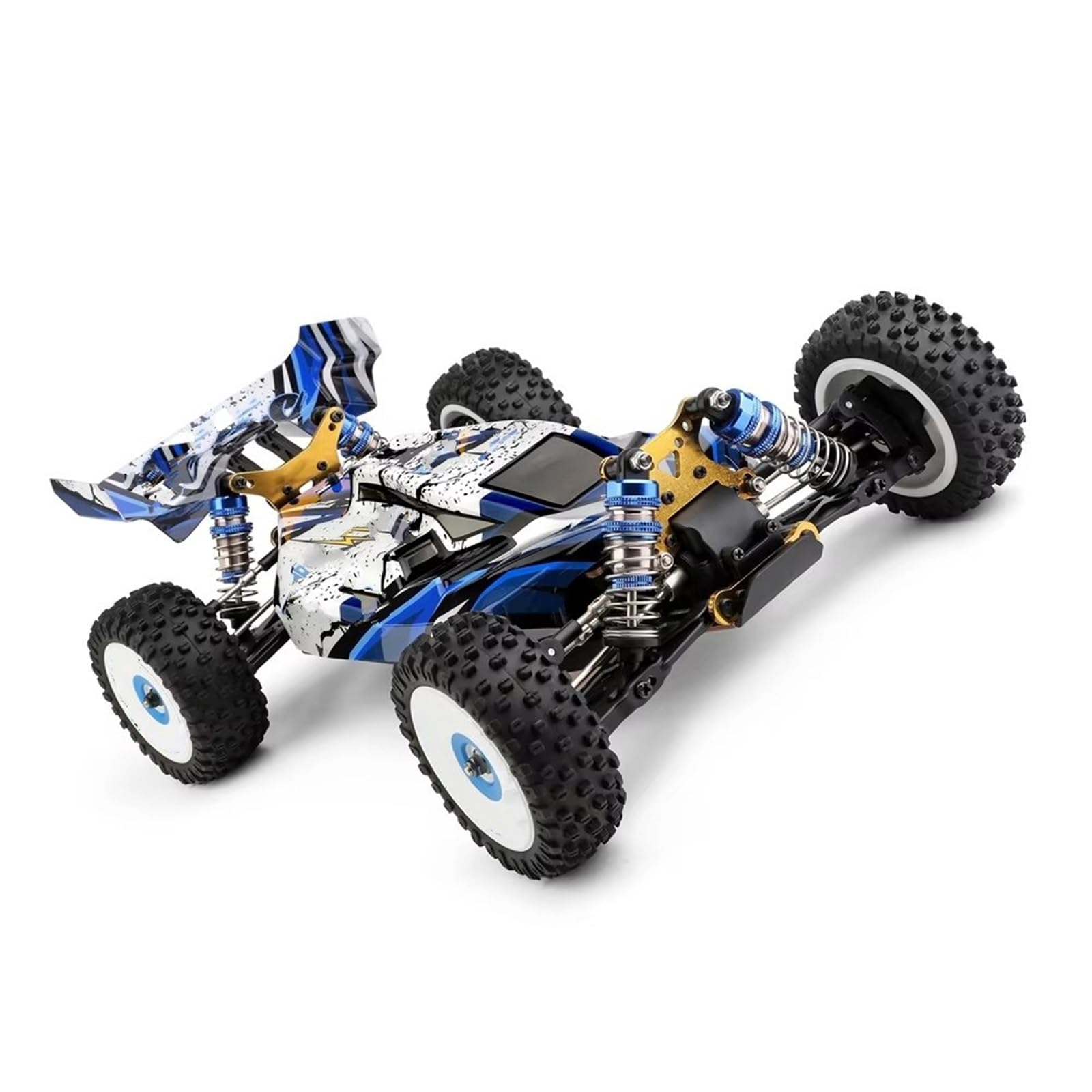 Neumático RC Compatible con Wltoys 124017 1/12 Piezas De Actualización De Coche RC, Accesorios De Repuesto, 4 Uds., Neumáticos Delanteros Y Traseros