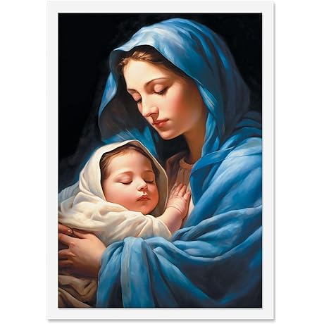 Current Madonna & Child Christmas Cards – Religious Holiday Card Value Pack