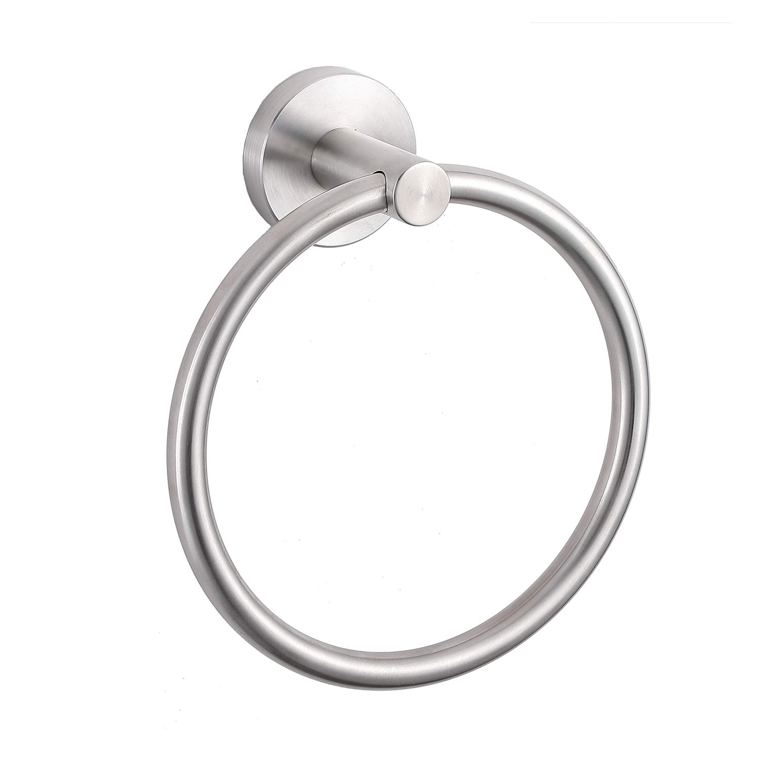 Towel Ring – Stainless Steel Wall Mount, Adjustable Tilt, Compact Design, Mirror Finish, For Bathroom & Kitchen