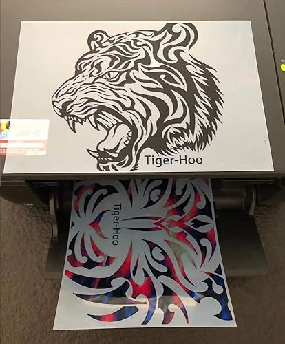 Miniatura 4 de Papel de película de transparencia de inyección de tinta impermeable de 8 "x11" 100 hojas de papel de película de inyección de tinta de impresión