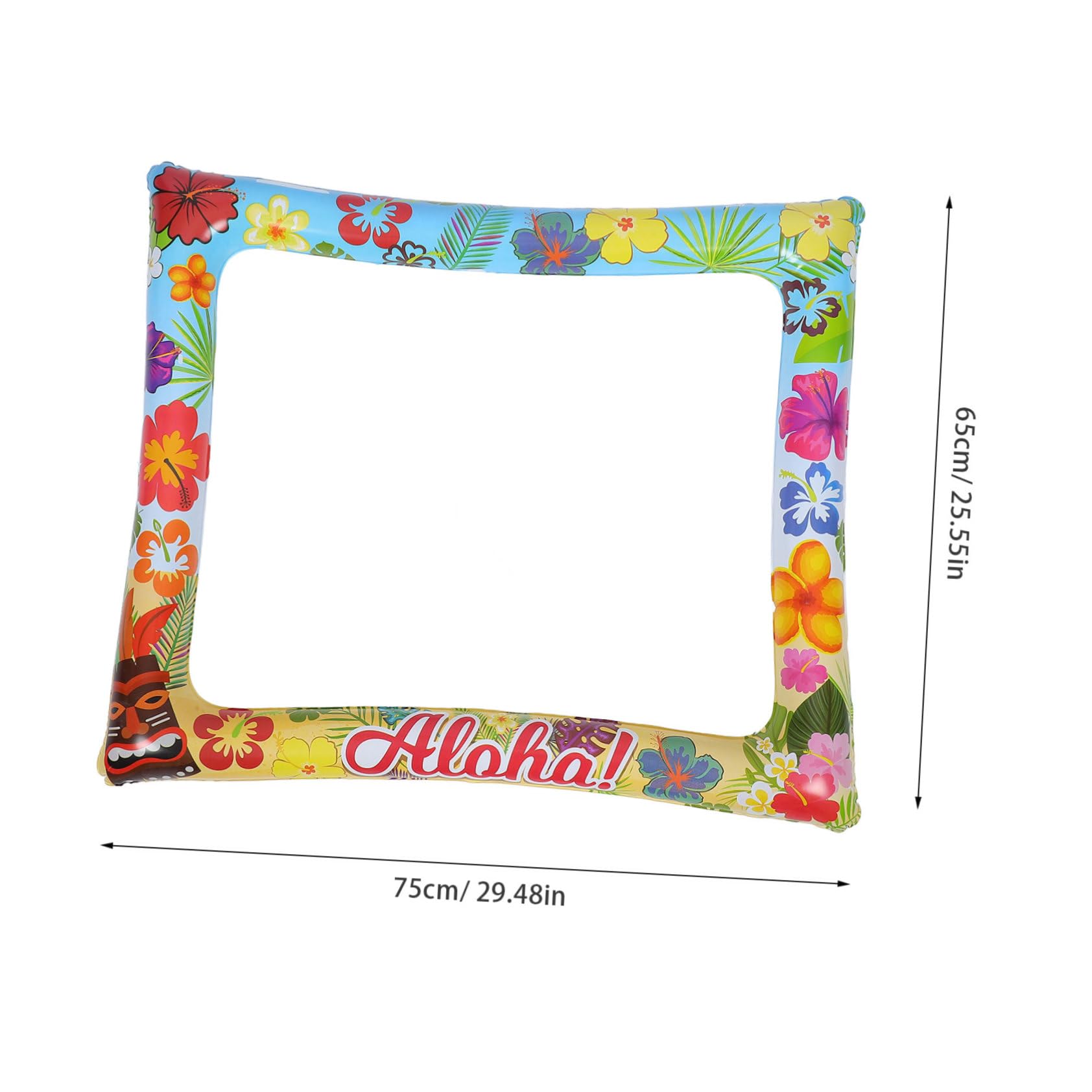 Yardwe 5stücke Aufblasbarer Foto Rahmen Für Partys Sommer Hawaii Stil Requisite Für Fotoautomaten Und Fotorahmen Für Hochzeiten Und Feierlichkeiten Unvergessliche Erinnerungen